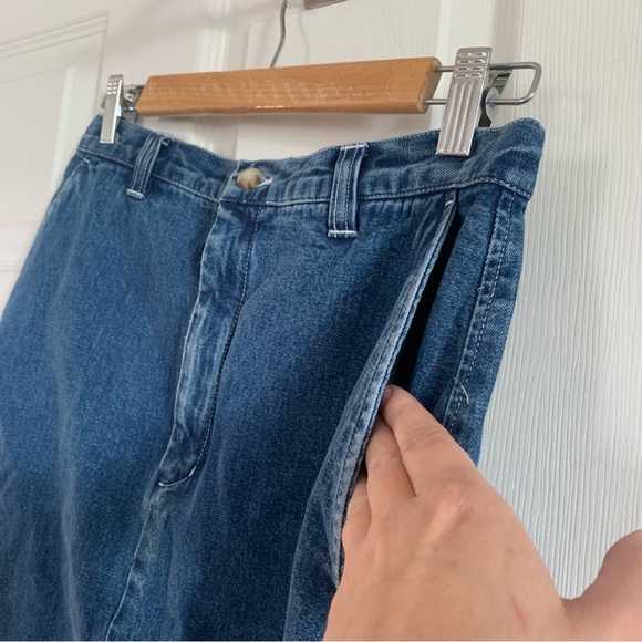 Eddie Bower 100% Cotton Denim Jean Skirt - Picture 3 of 10